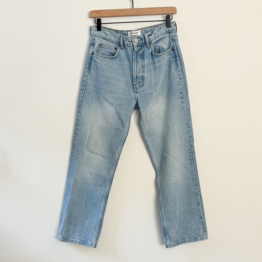 Reformation / Light Wash Straight Leg Jeans Tahoe 27 P